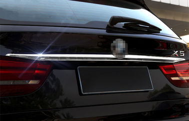 Çin BMW Yeni X5 2014 2015 Otomobil gövde trim parçaları Kuyruk kapısı süsleme kromlenmiş kalıplama Tedarikçi
