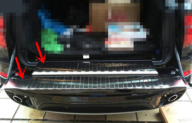 Çin BMW F15 Yeni X5 2014 için Paslanmaz Çelik Arka Kapı Eşik Plakaları, İç İtme Plakası Tedarikçi