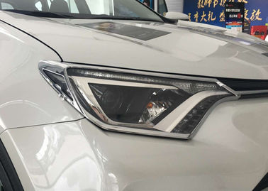 Çin TOYOTA RAV4 2016 2017 Yeni Otomobil Aksesuarları Araba Baş Lamba Kapakları Ve Kuyruk Lamba Kalıplama Tedarikçi