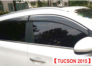 Çin Trim Stripe ile Hyundai Tucson Oto Yedek Parça Enjeksiyon Kalıplama Pencere Visors Tedarikçi