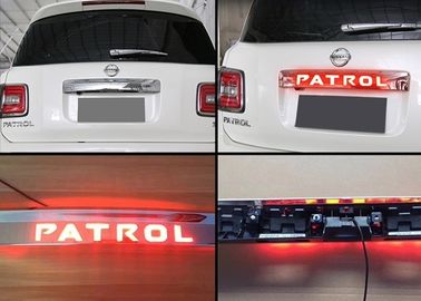 Çin Nissan Tüm Yeni Devriye 2016 için LED Stop Işık ile Krom Kuyruk Kapısı Garnitür Tedarikçi