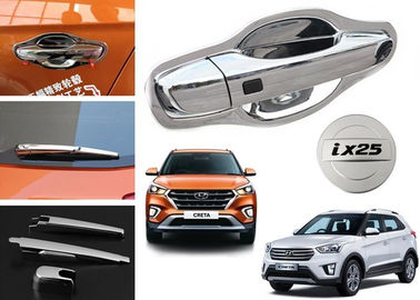 Çin Hyundai 2014 2015 2019 Creta IX25 Krom Yakıt Deposu Kapağı Kapağı, Kolu Kapağı, Ayna Kapağı Tedarikçi