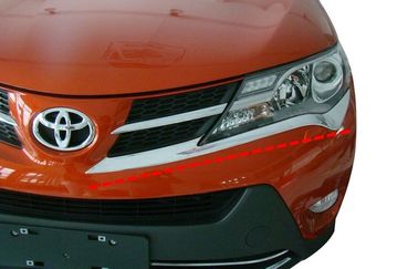 Çin Toyota RAV4 2013 için dayanıklı Chrome Farlar, Baş Fener Alt Garnish Tedarikçi