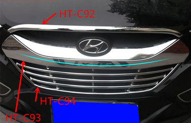 Çin Hyundai IX35 2009 Auto vücut Trim parçaları, krom kaporta döşeme şeridi / ızgara Trim Tedarikçi