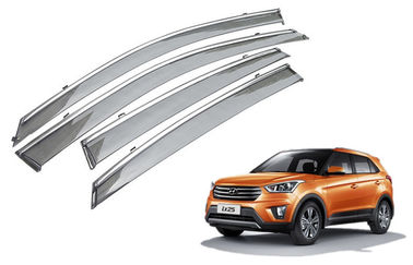 Çin Özel Araba Pencere Siperliği, Hyundai CRETA IX25 2014 Enjeksiyon Kalıplama Krom Döşeme Tedarikçi