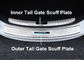 Paslanmaz Çelik Işıklandırılmış Kapı Süteni Kuyruk Kapı Sıkıştırma Plağı Hyundai Elantra 2016 Avante için Tedarikçi