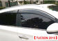 Trim Stripe ile Hyundai Tucson Oto Yedek Parça Enjeksiyon Kalıplama Pencere Visors Tedarikçi