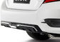 Yedek Oto Vücut Kitleri Honda Yeni Civic 2016 2018 Arka Tampon Difüzör Karbon Fiber Tedarikçi