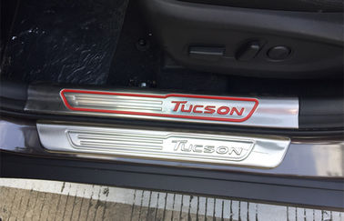 Çin Yeni Hyundai Tucson 2015 2016 Paslanmaz Çelik Yan Kapı Sill Scuff Plates Tedarikçi
