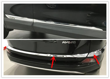 Çin Toyota RAV4 2016 Otomobil Dış Dekorasyon Parçaları Yan Kapı Dekorasyon Şerit ve Kuyruk Kapısı Kalıplama Tedarikçi