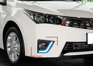 Çin Toyota 2014 2015 2016 Corolla için LED Gündüz Yürüyüş Işığı Süper Parlak Işık Tedarikçi