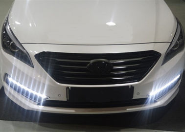 Çin 2015 2016 Hyundai Sonata LED Sis Lambaları Otomotiv Gündüz Çalıştırma Lambaları Tedarikçi