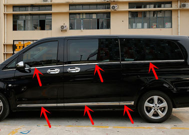 Çin Benz Vito 2016 Oto Karoseri Düzeltme Parçaları, Yan Kapı Kalıpları ve Pencere Çerçeveleri Tedarikçi