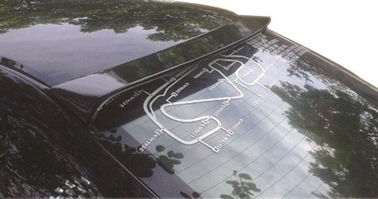 Çin Toyota Corolla 2006 - 2011 için arka çatı spoileri Plastik ABS Blow Molding Süreci Tedarikçi