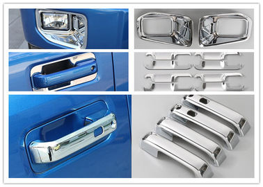 Çin Ford F150 Raptor 2015 Krom Gövde Trim Parçaları Kolu Kapakları, Ayna Kapakları ve Lamba Çerçeveleri Tedarikçi