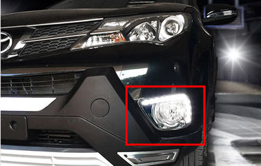 Çin Toyota RAV4 2013 2014 LED Gündüz Işıklar Araba DRL Gün Işığı Koşu Tedarikçi