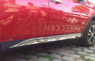 Çin Toyota RAV4 2013 Auto Body Trim Parçaları, Yan Kapı Krom Alt Garnitür Tedarikçi