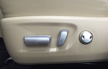 Çin Highlander Kluger 2014 2015 otomobil iç Trim parçaları, krom koltuk şalter kapağı Tedarikçi
