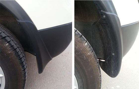 İyi bir fiyat. Nissan Qashqai 2007 2008 - 2014 için plastik PP araba çamur koruyucuları çevrimiçi