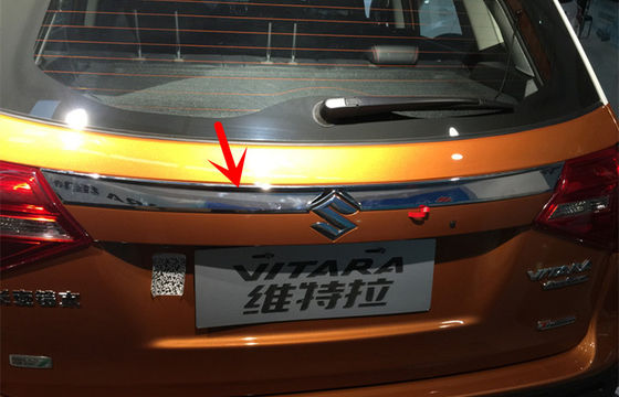 İyi bir fiyat. Tail Gate Molding Auto Body Trim Parts For Suzuki Vitara 2015 2016 Arka Kapı Hromlu Dekorasyon çevrimiçi