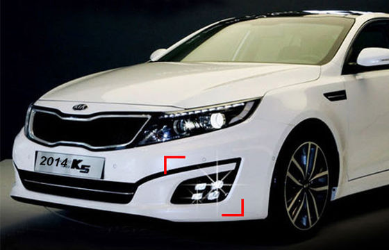 İyi bir fiyat. KIA K5 2014 2015 Değiştirilmiş 4 - Işıklar Gündüz Yürüyüş Fenerleri LED Sis Fenerleri çevrimiçi