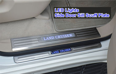 İyi bir fiyat. TOYOTA Land Cruiser FJ200 2008 -2014 LED Işık Paslanmaz Çelik Yan Kapı Sallısı çevrimiçi