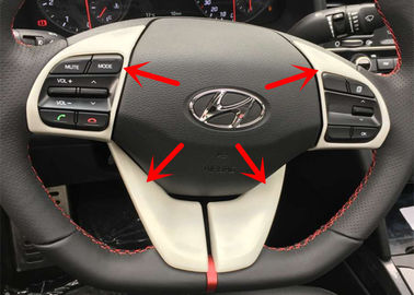 İyi bir fiyat. HYUNDAI ELANTRA 2016 Avante için kromlu otomobil iç direksiyon süsü çevrimiçi