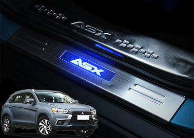 İyi bir fiyat. Mitsubishi ASX 2013 2017 LED Işık Fabrikleri ile Çelik Yan Kapı Sill Scuff Plaçları çevrimiçi
