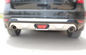Ford EDGE 2011 2012 2014 için Siyah + Chrome Araç Tampon Koruyucusu Tedarikçi