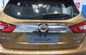 ABS Chrome Auto Body Trim Parts For Nissan Qashqai 2015 2016 Tail Gate Molding Tedarikçi