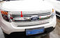 Ford Explorer 2011 için dış araba gövde dekorasyonu parçaları ön ızgara trim şerit Tedarikçi