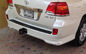 Ön ve arka araba tampon koruyucusu TOYOTA LAND CRUISER FJ200 2012 - 2014 için, alt tampon kapağı Tedarikçi