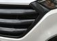 Hyundai New Tucson 2016 2017 Ön ızgara kalıp kapak 3D Karbon Elyaf / Chrome Tedarikçi