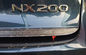 LEXUS NX 2015 Otomatik gövde takımı parçaları, ABS krom arka kapı alt takımı Tedarikçi
