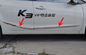 Kia K3 2013 2015 Yan Kapı Kalıp Trim için Chrome Auto Body Trim Parçaları Tedarikçi