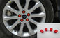 Evrensel Auto Body Trim Parçaları, Renkli Silikon Kauçuk Tekerlek Somun Kapakları Tedarikçi