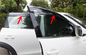 Trim Şerit Fit Audi Q5 2009 Şeffaf Pencere Saçakları Araba Pencere Siperliği Tedarikçi