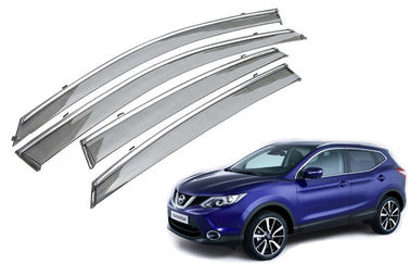 İyi bir fiyat. Paslanmaz Çelik Parlak Dekorasyon Pencere Vizörleri Nissan Qashqai 2015 Çatısı için çevrimiçi