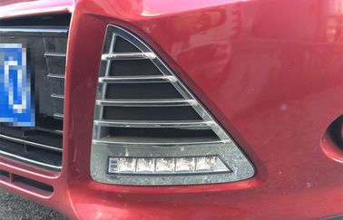 İyi bir fiyat. FORD FOCUS 2012 2013 2014 DRL için tüm kromlu gündüz LED koşu lambaları çevrimiçi