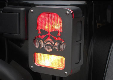 İyi bir fiyat. Çelik Kuyruk Fener Araç Chrome Far Çapları 2007 - 2017 Jeep Wrangler JK, Mühendis Tarzı / Demir Adam Tarzı çevrimiçi