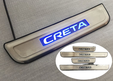 İyi bir fiyat. Dayanıklı LED Mavi Işık Hyundai IX25 CRETA 2014 2015 için Yan Kapı Sallı Plakaları çevrimiçi