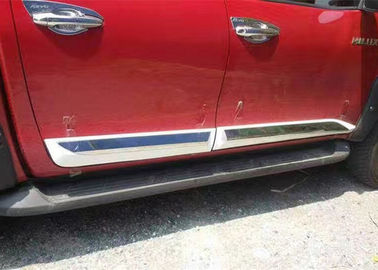 İyi bir fiyat. TOYOTA Hilux 2016 2017 Revo Otomatik Vücut Trim Parçaları Yan Kapı Kalıplama Koruma Plakası çevrimiçi