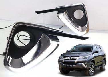İyi bir fiyat. 2016 TOYOTA Tüm Yeni Fortuner Otomobil Parçaları LED Gündüz Yürüyüş Fenerleri Sis lambaları çevrimiçi