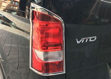 Kıç lambası Chrome Farlar, Mercedes Benz Vito 2016 2017 Dekorasyon Araç Parçası ve Aksesuarları