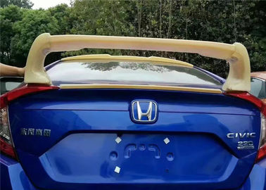 İyi bir fiyat. Sabit Otomatik Arka Kanat Spoiler Honda Civic 2016 2017 Plastik ABS Malzemeleri için Uygun çevrimiçi