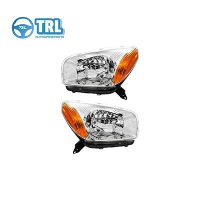 8113042310 Toyota Rav4 Farlar Orijinal Boyutta Beyaz / Chrome / Siyah 8117042310