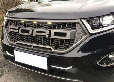 İyi bir fiyat. Araç ızgaraları Raptor stili Ford Edge 2015 2017 için LED ışığı ile ön ızgara çevrimiçi
