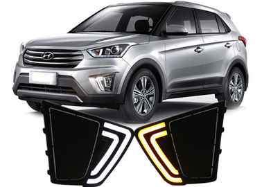 İyi bir fiyat. Hyundai 2014 2015 IX25 Creta LED sarı dönüş sinyali ile gündüz çalışma lambaları çevrimiçi