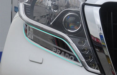 İyi bir fiyat. Toyota Prado FJ150 2014 için Profesyonel Chrome Far Çapları / Araba Far Kapakları çevrimiçi
