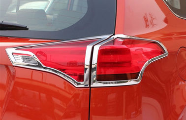 İyi bir fiyat. ABS Arka Chrome Far Çapları / Toyota RAV4 için özelleştirilmiş Kuyruk Işık Kapakları çevrimiçi